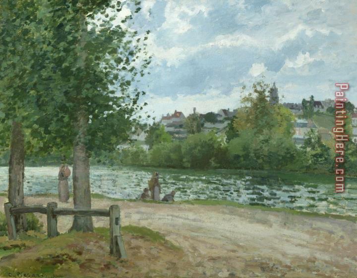 Camille Pissarro The Banks of the Oise at Pontoise
